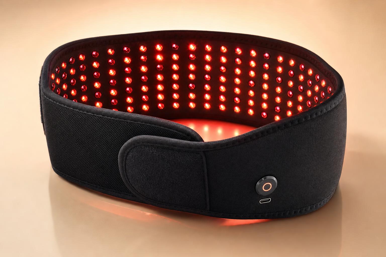Cinturon Isolenia de terapia de luz roja e infrarroja